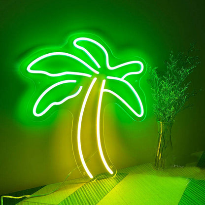 Palm tree neon sign,Palm tree neon light,Palm tree led sign