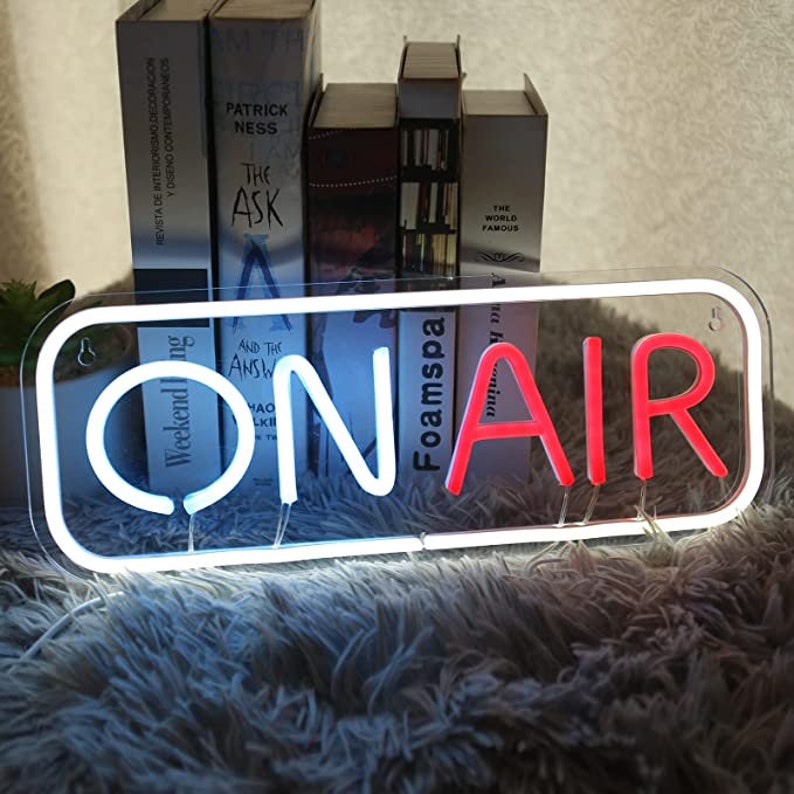 On Air Acrylic Neon Signs - On Air Led Neon Sign/ On Air Neon Sign | On Air led