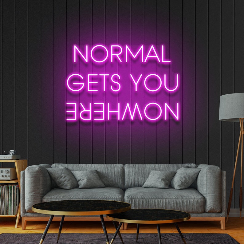 normal get you neon sign for your home 