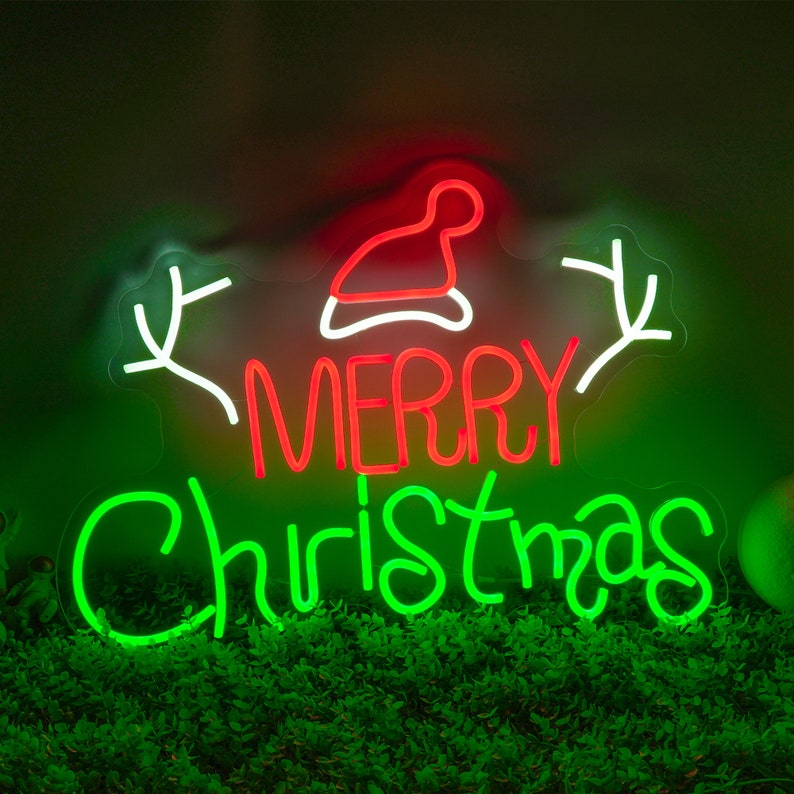 Christmas Neon Lights, Neon Sign for Holiday