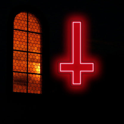 Cross LED Neon Sign, Home decor, Custom Led Neon Sign